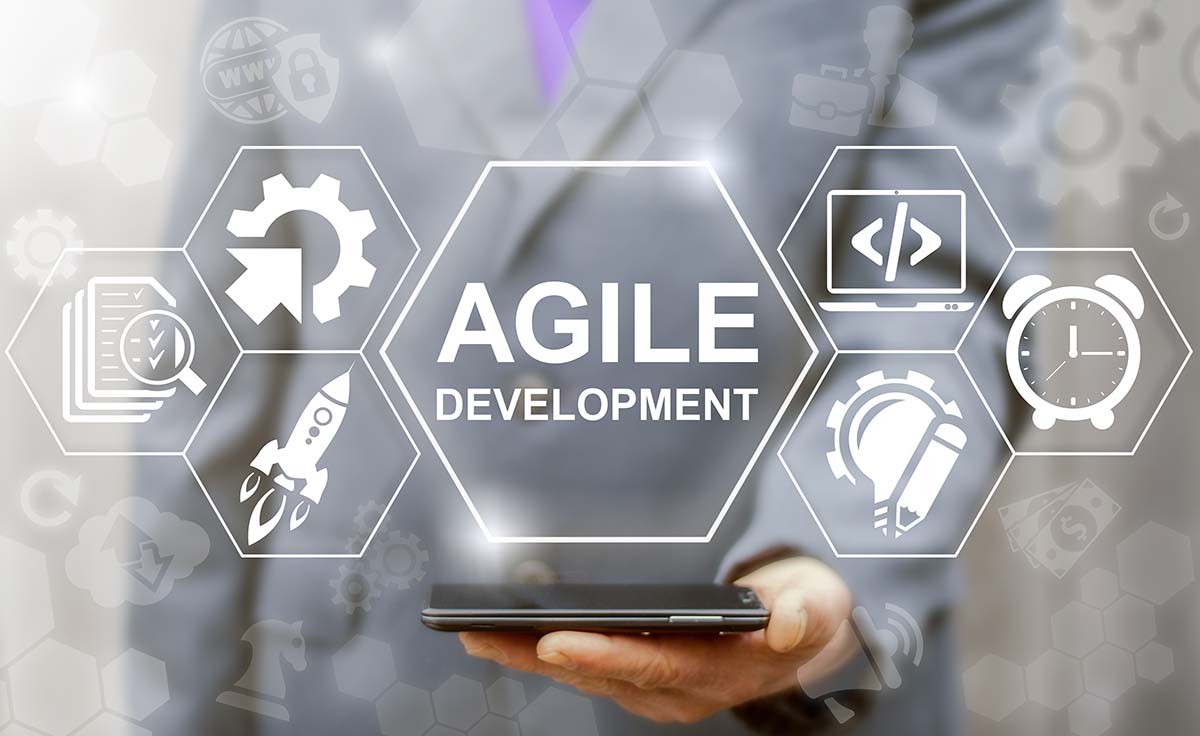 Agile software development team collaboration
